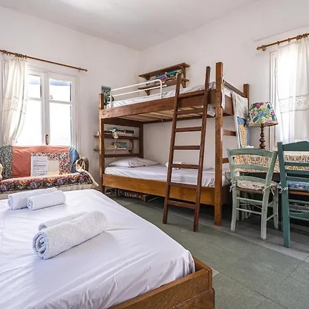 Traditional Art House In Lefkes By Mps - 1st Floor Appartamento